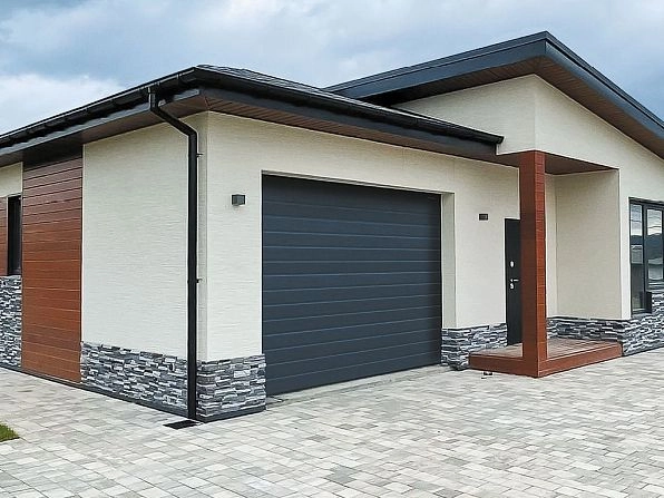 Секционные ворота 2500х2300 мм антрацитовые DoorHan RSD02, saransk.doorhan.ru