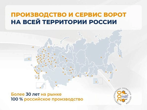 Секционные ворота 2500х2100 мм белые DoorHan RSD02, saransk.doorhan.ru